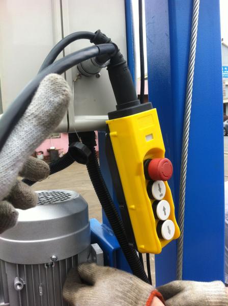 Lift Capacity 5000kg 4 Post Storage Lift For Home Garage Electrical Lock