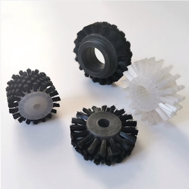 Мини-чистка роликовая щетка конвейер цилиндр щетка для покерных карт, изготавливая машину