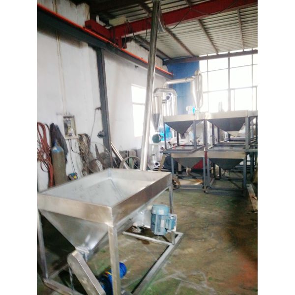 Carbon Black Plastic Powder Feeder Machine Stainless Steel Stable Performance