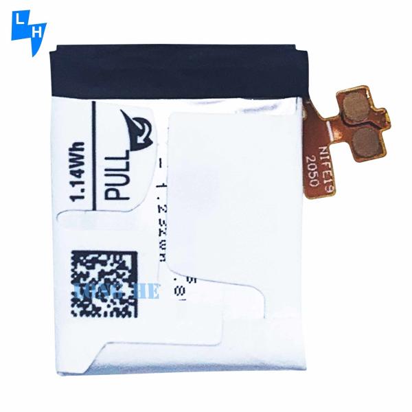 Bateria de smartwatch de 220mAh para Samsung Gear Live SM-R382 EB-BR382FBE Potência de longa duração