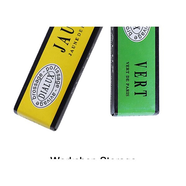 Buffing Wax Jewellers Rouge Polishing Compound Brass Polishing Wax Paste