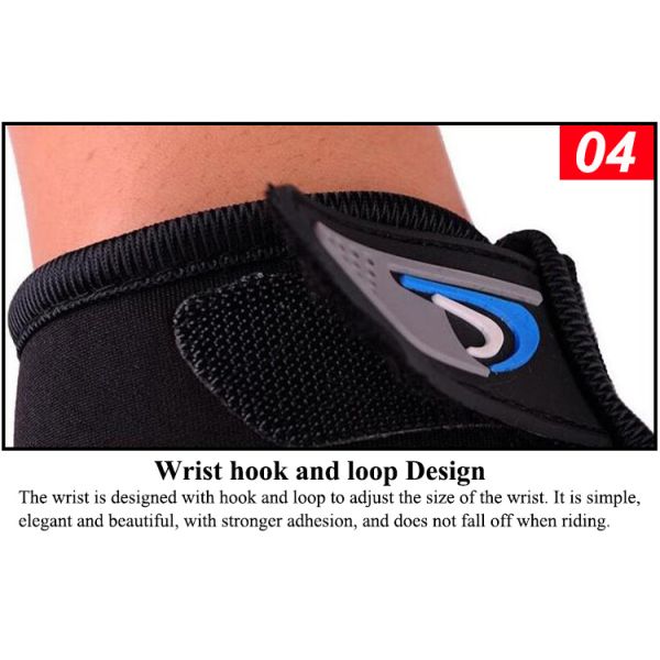 Unisex Print Pattern Touch Screen Breathable Water Proof Hand Gloves for Bike Motorcycle Racing