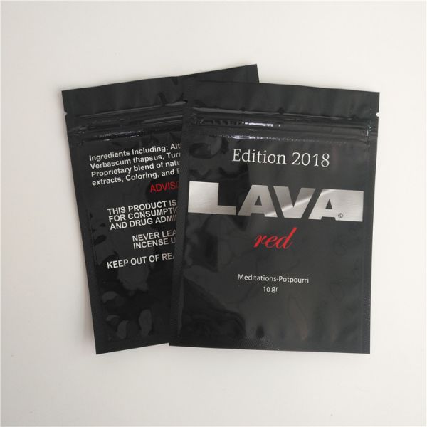 O cabelo de empacotamento do malote da folha do feijão do cana-de-açúcar amarra o saquinho pouca impressão minúscula do saco CMYK do Pin