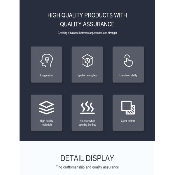 OEM Светлая рождественская елка головоломка 500 штук Белая карточка