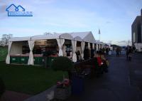Al aire libre Gran Arco de aluminio a medida Restaurante Fiesta de bodas Eventos de bodas Marquee Canopy Tienda curva