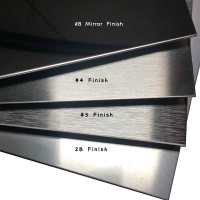 Hot Rolled 2b Ba Stainless Steel Sheet 2.0mm Jis Sus 304 430 904l 1000mm