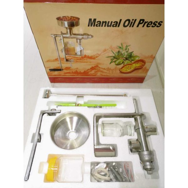 Product Capacity of 1-2kg/h Household Mini Oil Pressing Machine for Custom-made Castor Peanut and Sesame Oil Extraction