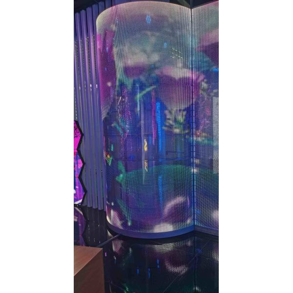 P4/8 Прозрачный светодиодный экранированный пленка