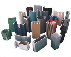 T3 - T6 Aluminum Curtain Wall Profile Oxygenate Coloring For Buildings
