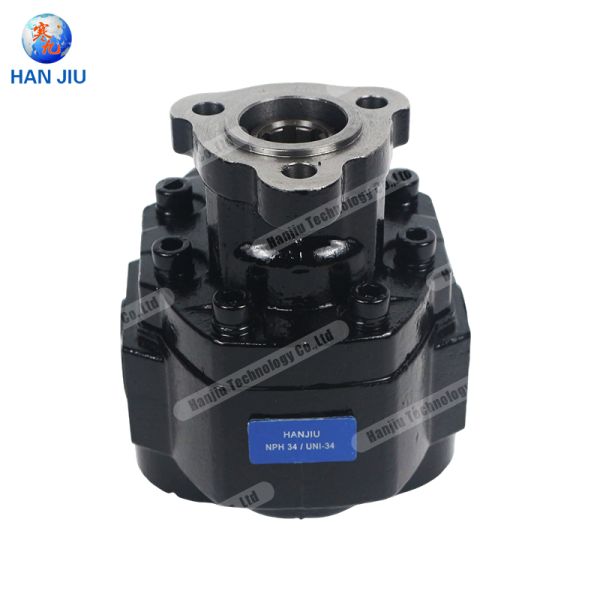 OMFB Hydrraulic Gear Pump NPH UNI 34 D replacement 10501100344, cast-iron pumps for medium-heavy duty