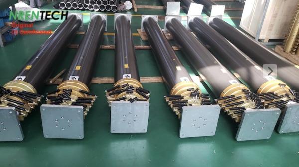 15m heavy duty pneumatic telescopic mast for mobile antenna tower 300kg payloads- lockable mast