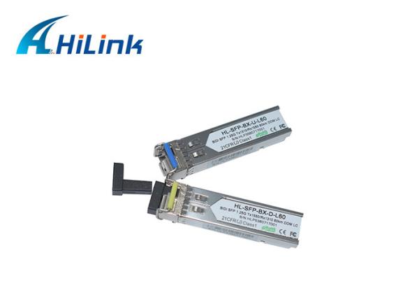 módulo do transceptor de 1000base BIDI 1550nm 1.25Gb 60KM SFP