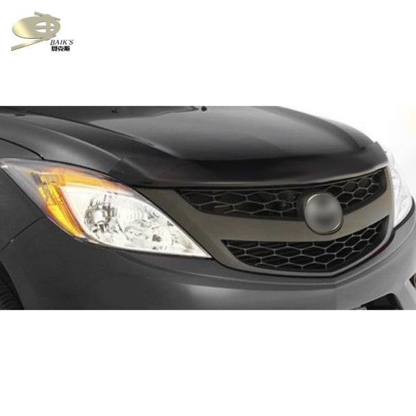 Matter Black Car Bonnet Guards Protectors PC Material Accept OEM