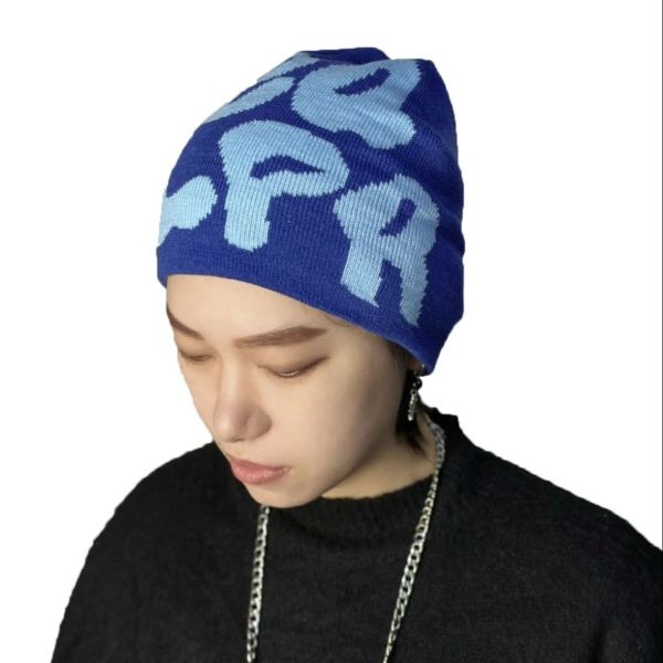 Outdoor Knit Hat Adults Custom Knit Beanie Sports Warm Hat with COMMON Fabric Feature