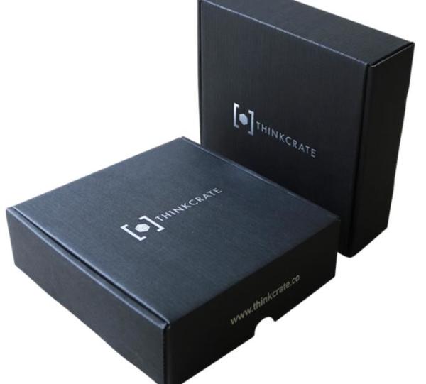 CDR Flocking Garment Gift Boxes Clothing Black Matte Rigid Folding EVA Blister