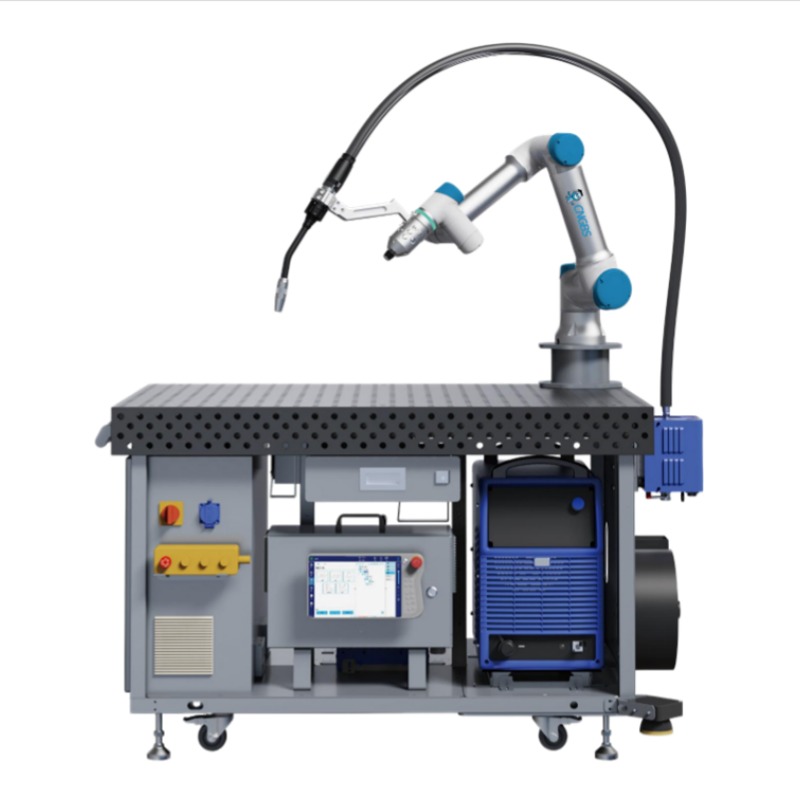 High Cost-effective CNGBS Integrated Collaborative Robot Welding Workstation
