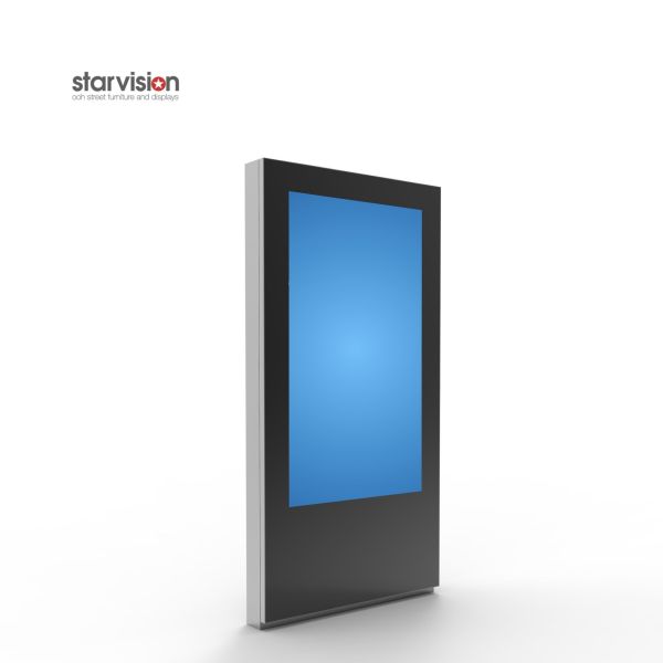 206W 700cd/M2 Indoor Digital Kiosk Advertising Screen RAL For Shopping Mall