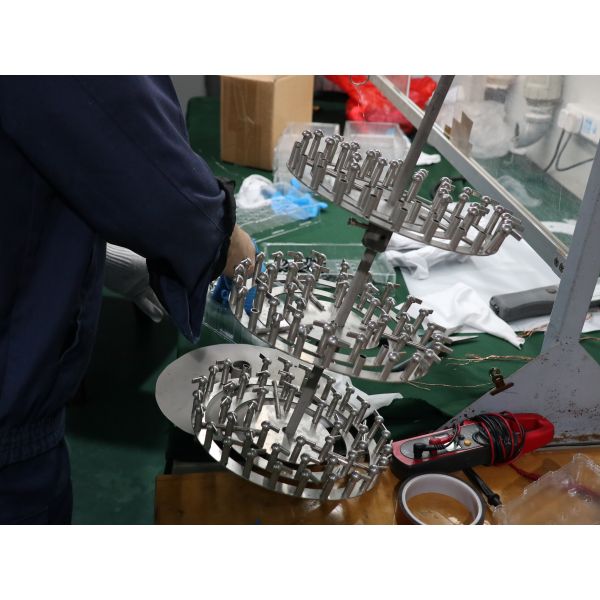 Инженер пластиковое PVD металлизируя покрытие, сразу покрывая никель на пластмассах PPS и ABS