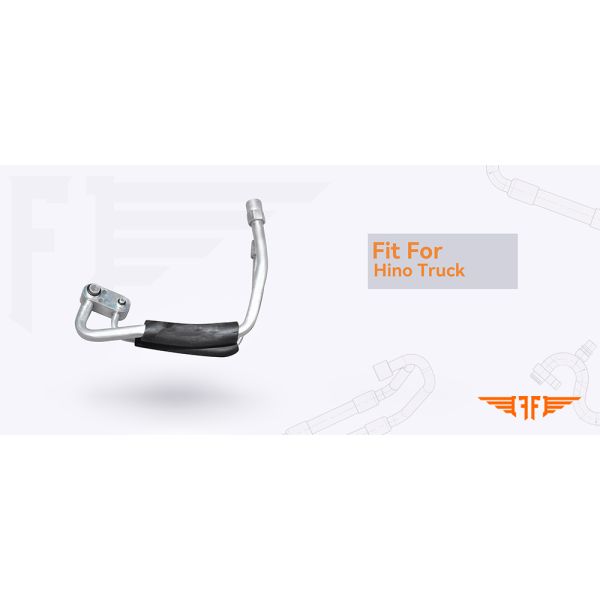 888-782 Twins Aluminum  Air Conditioning Evaparator Pipeline Hino Truck 