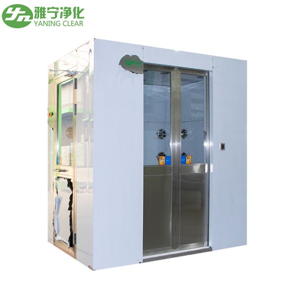 Ip54 Чистая комната воздушный душ из нержавеющей стали Вертикальный / горизонтальный поток воздуха