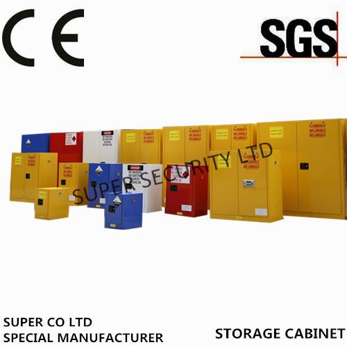 Flammable Chemical Storage Cabinet Solid For Storing Liquid , Hazardous Cupboards