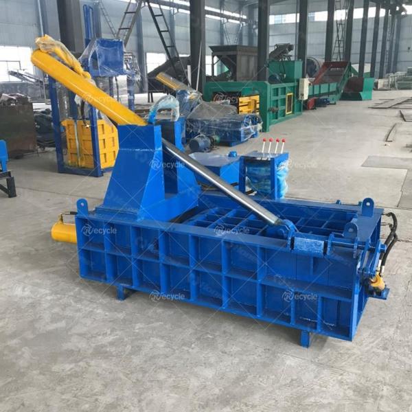 High Density Hydraulic Scrap Metal Baler Machine / Hydraulic Baling Press Machine