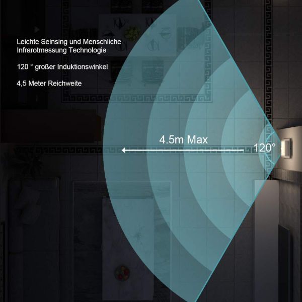 Dusk to Dawn Brightness Adjustable Plug in Motion Sensor LED Night Light