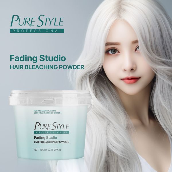 PureStyle  Premium Quality Blue Hair Bleaching Powder Raw Material Hair Colors Removers Dust Free  OEM