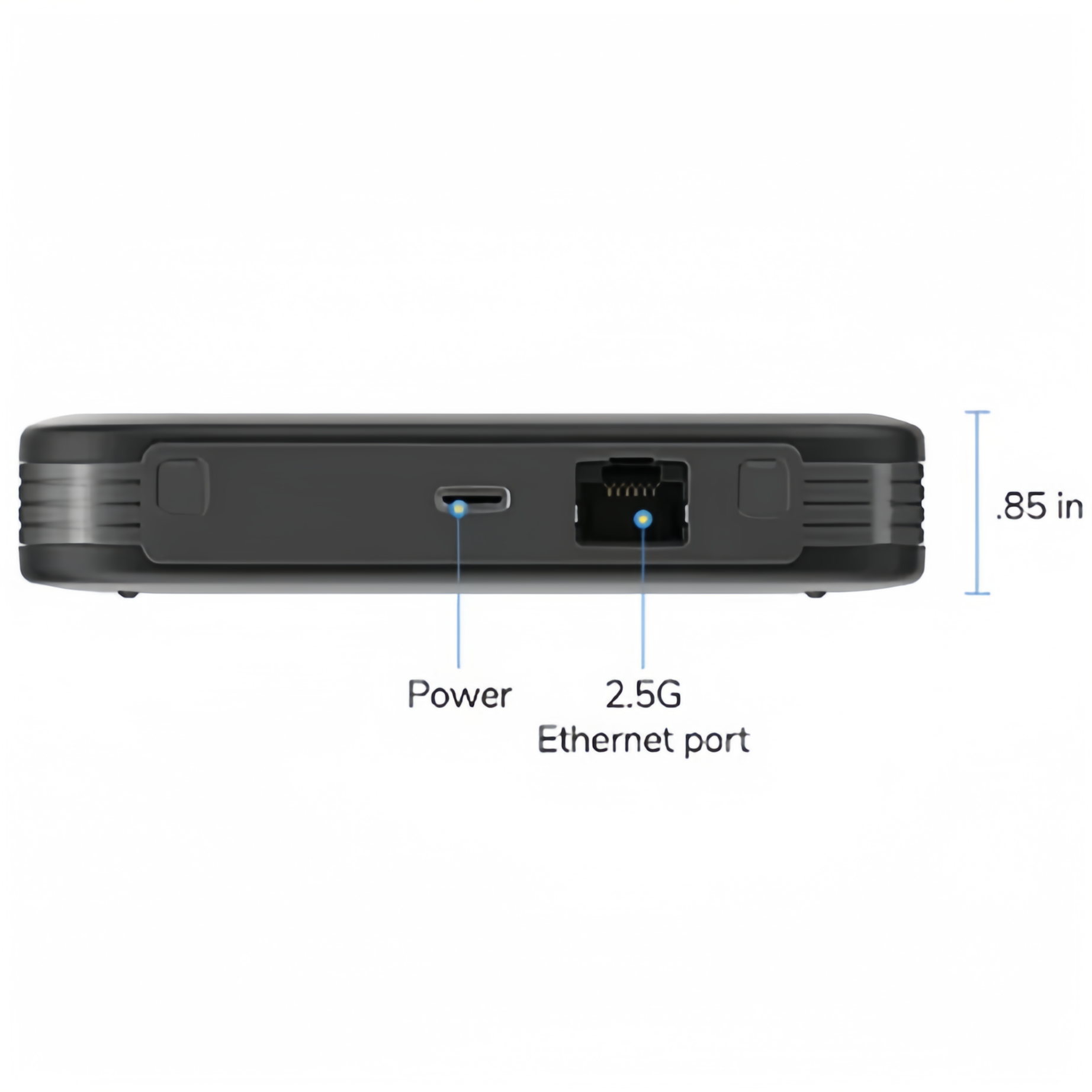 Netgear M6 5G WiFi Router with 2167Mbps Speed 5040mAh Battery and 2.8'' Touch LCD Mobile Hotspot