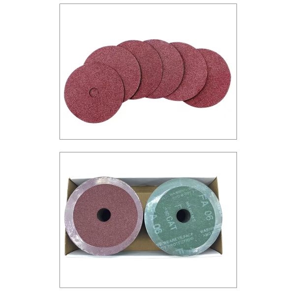 Steel Paper Grinding Discs Aluminum Oxide 7inch with 0.8mm Angle grinder Sandpaper #16--#120