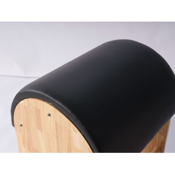 Oak Wood Pilates Ladder Barrel U+PL008 with Traditional Curved Barrel Design