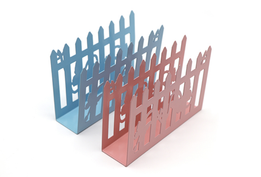 Novelty Paper Metal Napkin Holder 15 X 4 X 10 Cm Size OEM / ODM Service