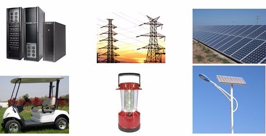 батарея Vrla Sla глубокого цикла 12v 24ah свинцовокислотная поднимает батарею Agm перезаряжаемые