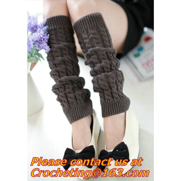 Fashion Knitted lace Boot Cotton Gaiters Warm lace boot socks buttons leg warmers bontique