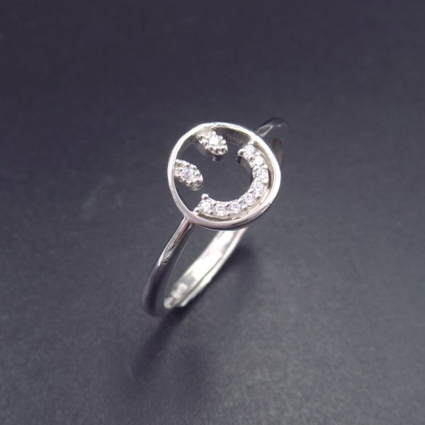 Crown Shaped Couple Wedding Rings For Man And Woman With Cubic Zirconia