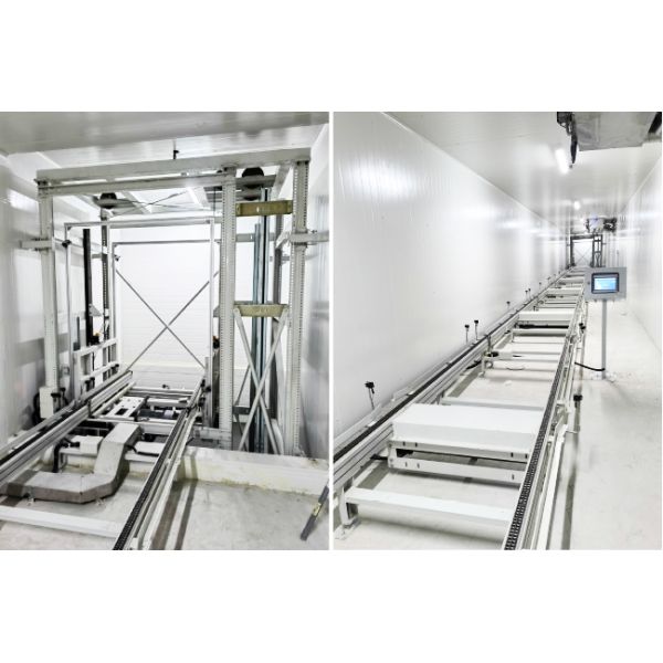 Cold Storage Warehouse Pallet Stacker Crane ASRS Logistics Center Automatic Storage And Retrieval System