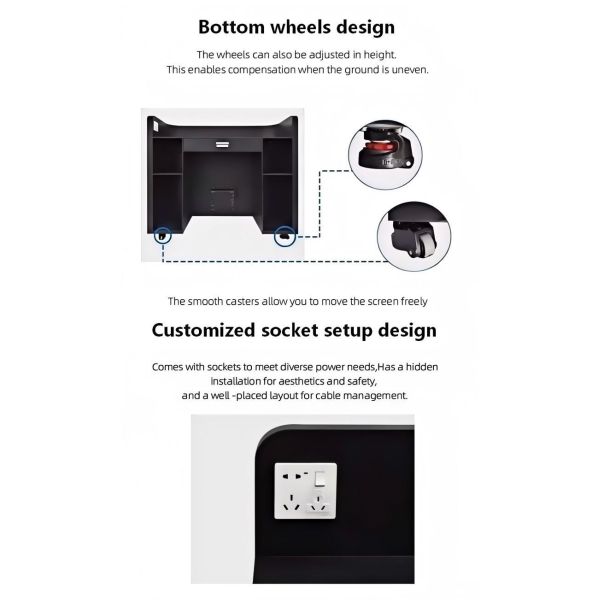P1.86 LED display Front desk display Table LED Display DJ Booth Facade Front Desk LED Screen