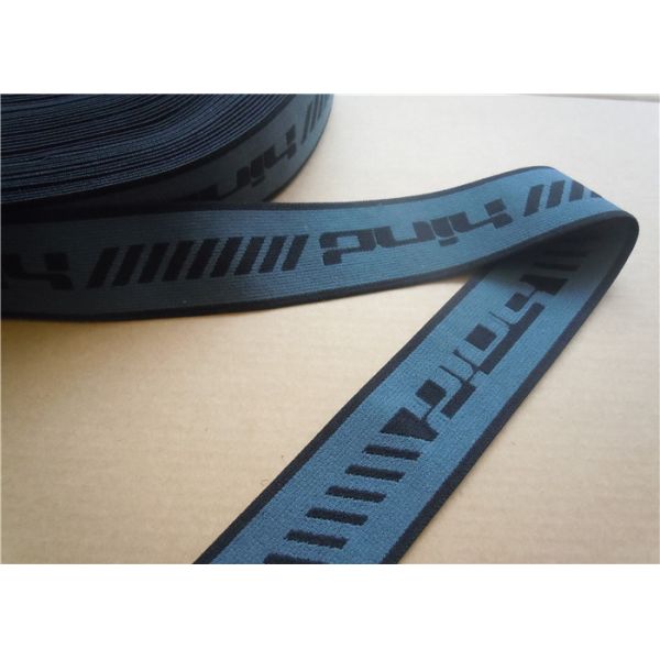 Waistband жаккарда мешков эластичный, сплетенная эластичная лента Webbing