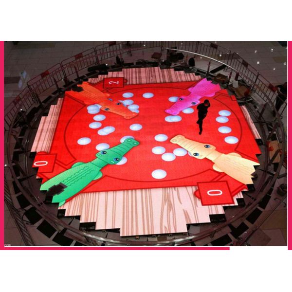 Advertising LED Dance Floor Tiles 2.9mm Pixel Pitch 500mm*500mm