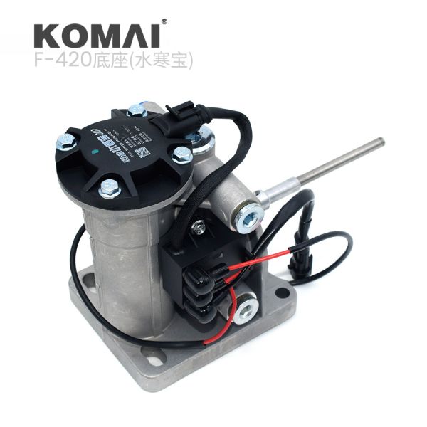 KOAMI Excavator Fuel Filter Base Seat Head Electrical Pump for PL420 Fuel Filter
