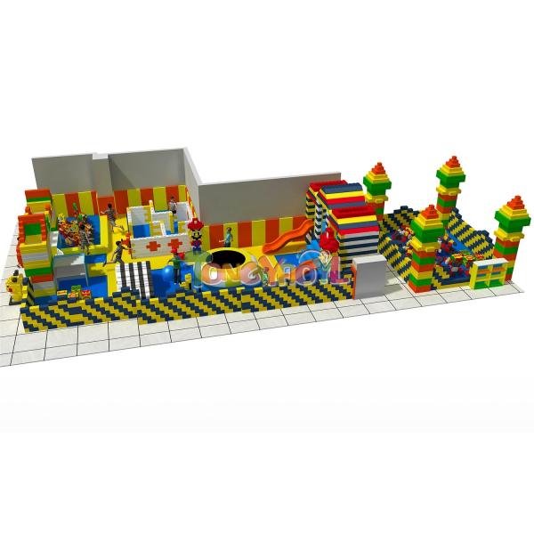 Brick Castle Indoor Playground  Safe And Exciting Equipment For Kids' Physical And Cognitive Growth