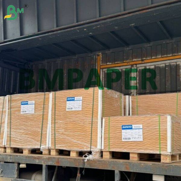 Papier kraft brun hautement extensible 80gsm-100gsm pour sacs d'emballage alimentaire