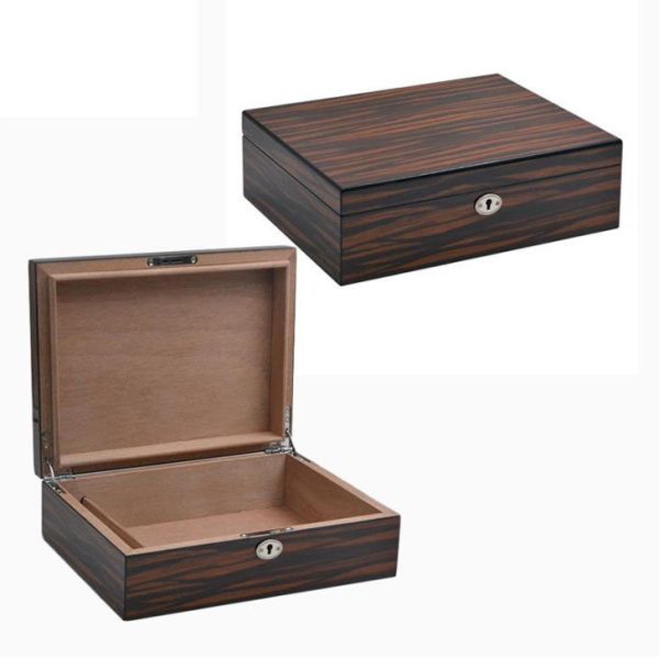 Custom Cedar Wood Cigar Humidor Natural Color Cigar Humidor Case