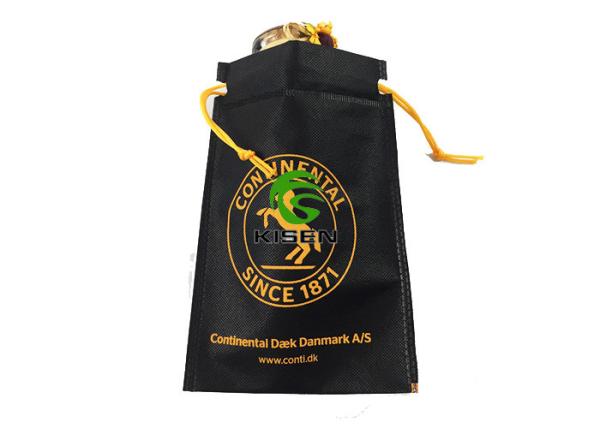 Laundry Drawstring Non Woven Shopping Bag Dust Proof Folding For Shoe Storage