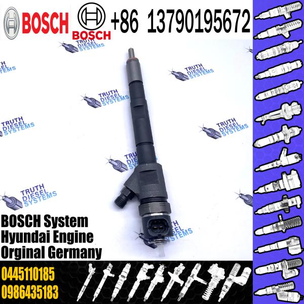 common rail injector 0445110283 33800-4A300 injector for Hyundai H1 H100 fuel injector nozzle 0445110283 33800-4A300