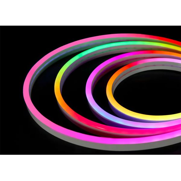 Smart Neon LED Rope Light Kit DC5V RGB Neon 1M 2M 5M IP67 DIY Neon Light Strip Bluetooth TUYA WIFI App Musique