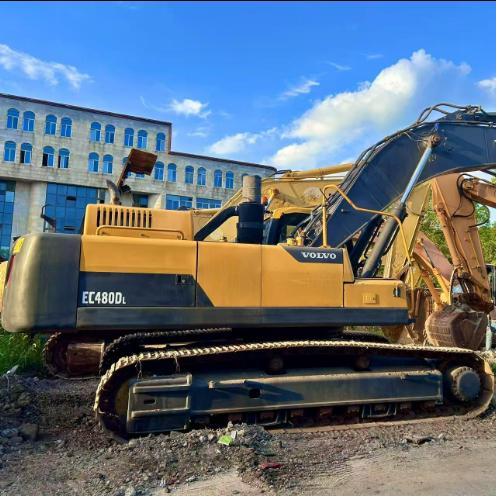 Used Korea Hydraulic Crawler Big Excavator Volvo 480 Good Performance High Work Efficiency