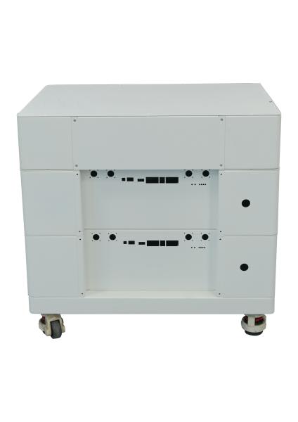 Batería de litio LiFePO4 de 48v para almacén, de pie en el suelo, con carga de 25kWh y potencia de 20kW, paquete de baterías de iones de litio