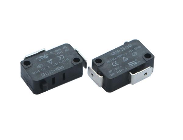 RoHS Qualified KW3A Micro Snap Action Switches