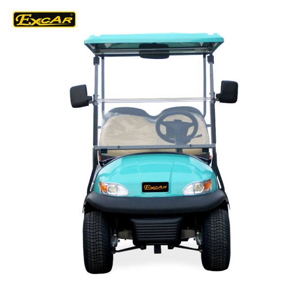 Front / Rear 4 Seats Electric Golf Carts , Battery Powered Electric Caddy Carts